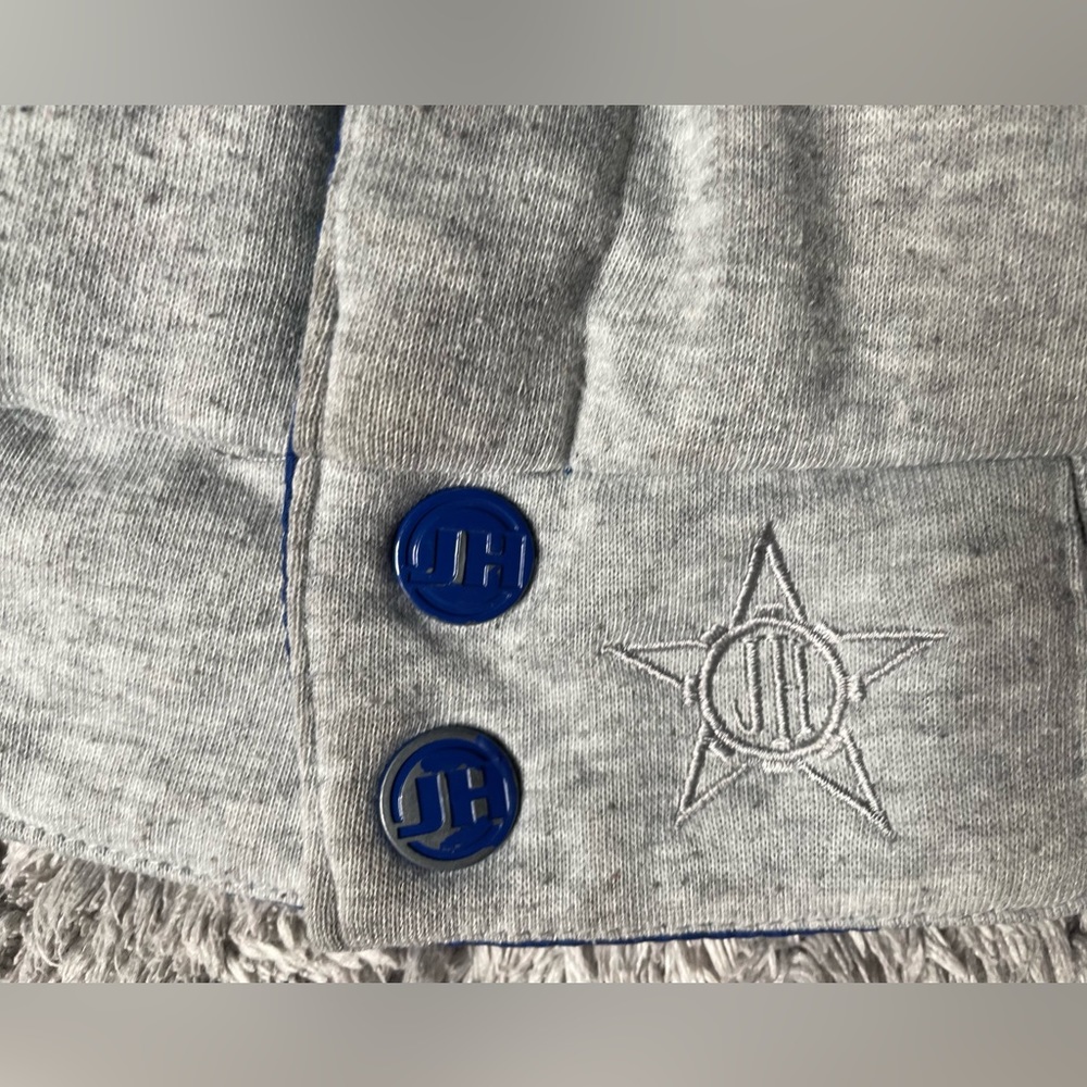 New York Knicks JH Design Reversible Poly-Twill Hooded Jacket Size M - Picture 11 of 13
